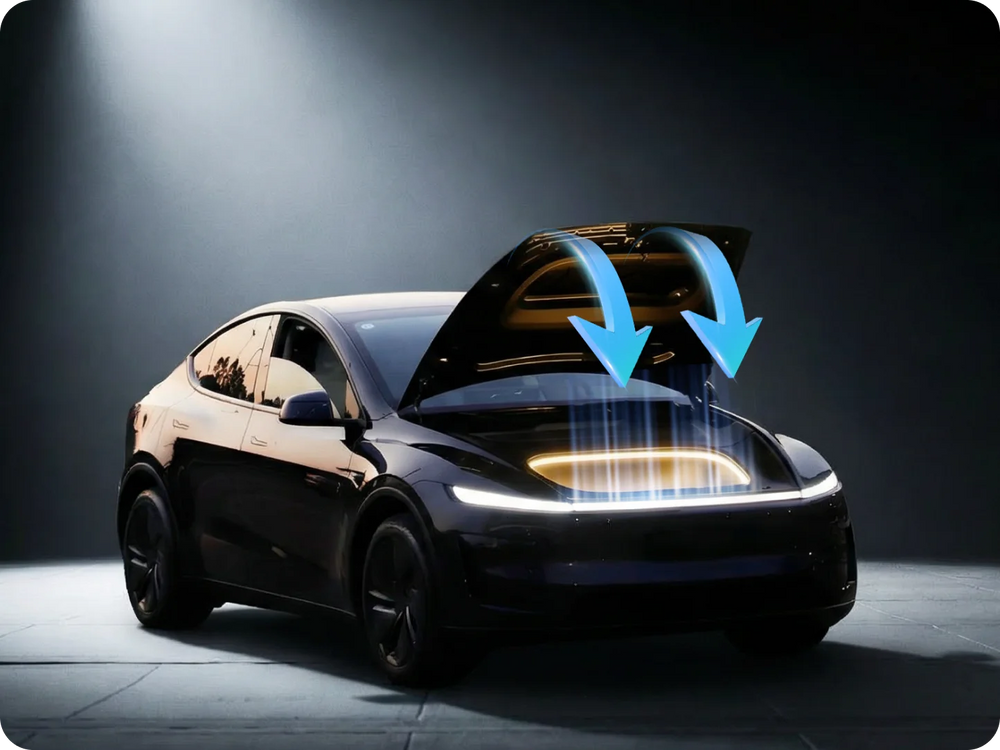 Tesla Automatic Soft-Close Frunk Lock