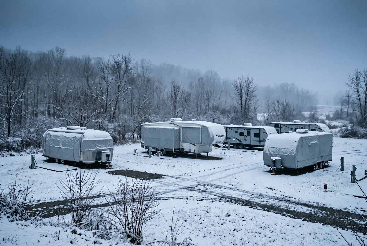 How to Winterize an RV Water System With a Blowout Adapter