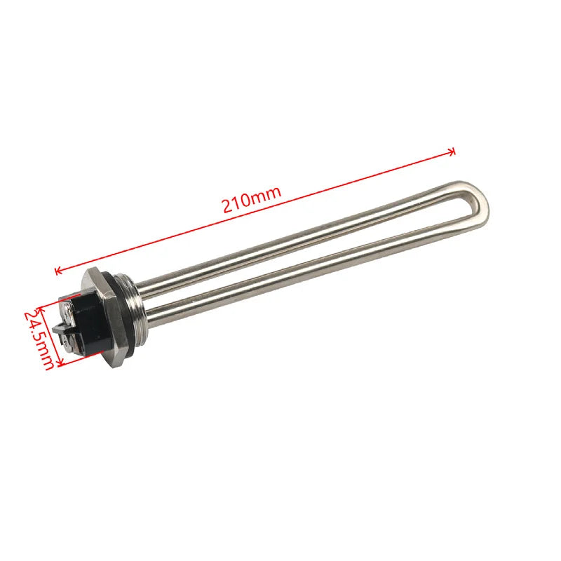 Grundig RV Water Heater Heating Element 520900 | 120V 1440W Replacement for Suburban SW Series & Atwood/Dometic G Series | Stainless Steel 316 | Replaces 520789, 232794, 92249, 91160, 9209