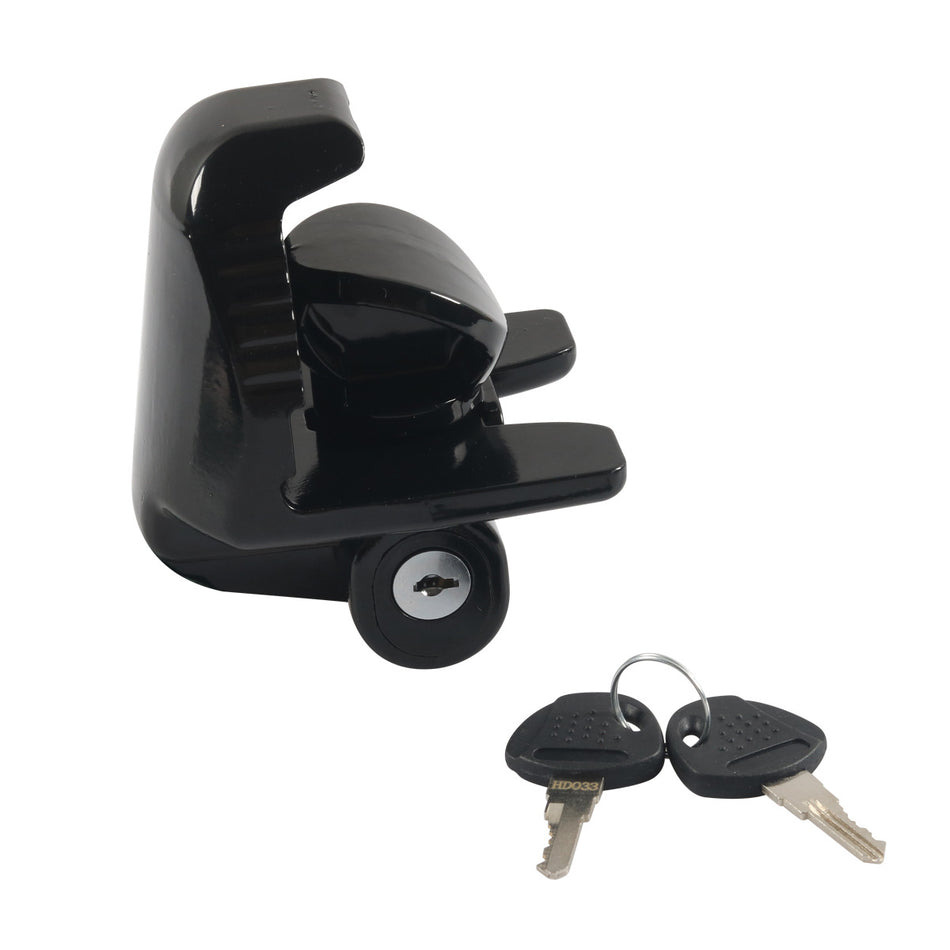 Grundig Trailer Coupler Lock for 1-7/8", 2" & 2-5/16" Hitches - Aluminum Hitch Lock with 2 Keys, Fits RV, Boat & Utility Trailers