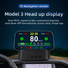 Affichage tête haute avec jauge à réflexion 3D compatible avec Tesla Model 3 Model Y, alerte de vitesse, compteur de vitesse, affichage de la batterie et GPS, etc. | Grundig