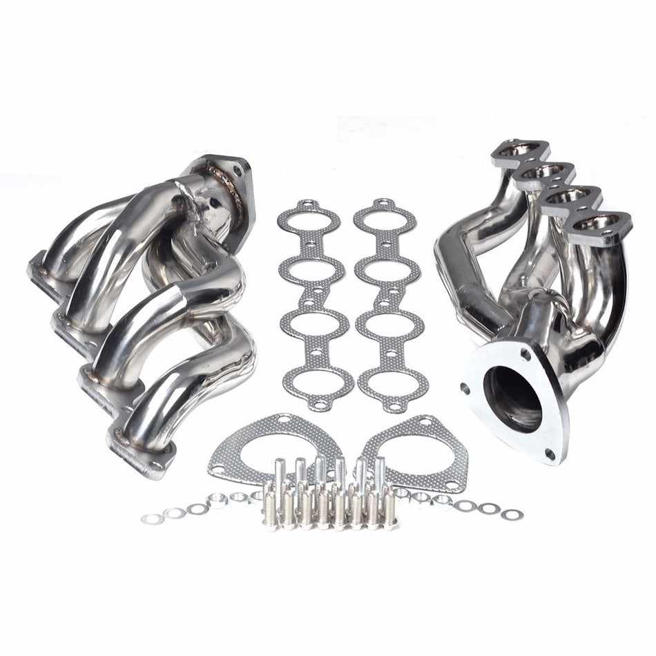 Grundig Stainless Exhaust Header for Chevy GMC Avalanche Silverado 00-06 4.8L 5.3L V8