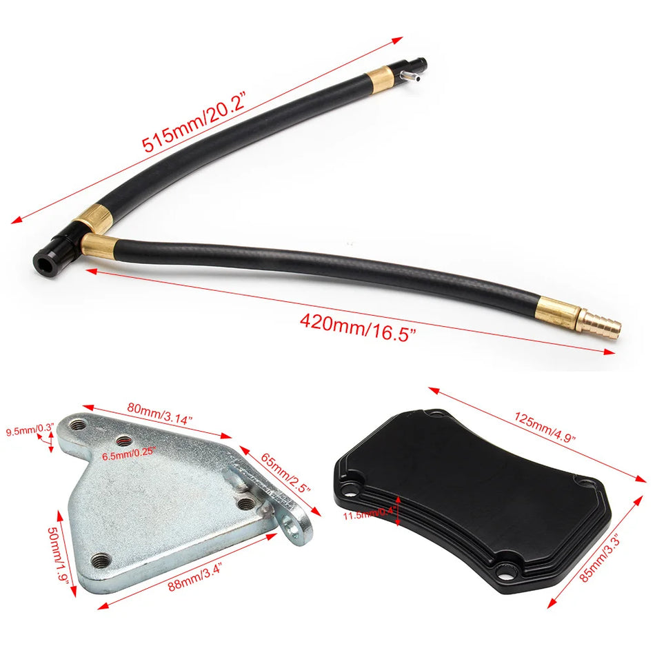 Grundig EGR Delete Kit For 2011-2015 GMC Chevy 6.6L Duramax Diesel