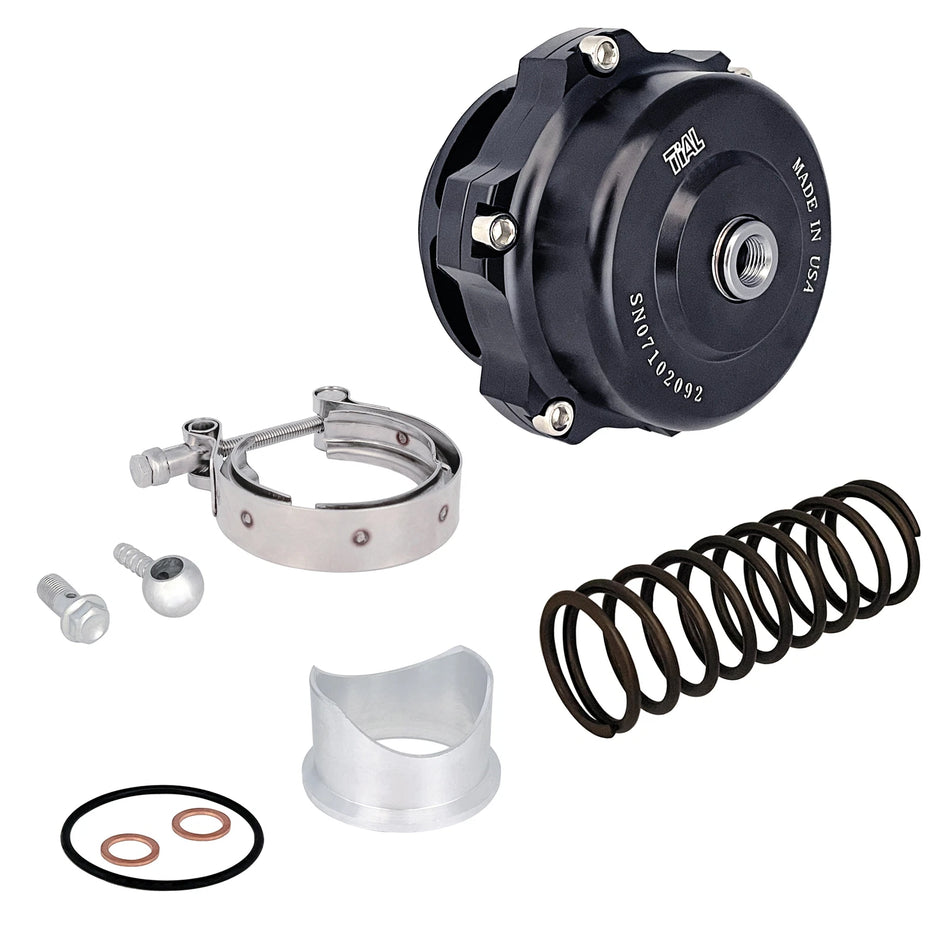 Grundig Black Universal 50mm BOV Blow Off Valve Q Typer