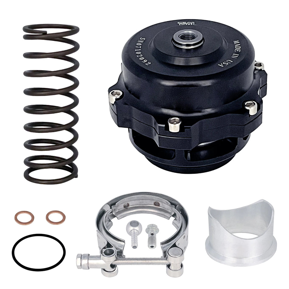 Grundig Black Universal 50mm BOV Blow Off Valve Q Typer