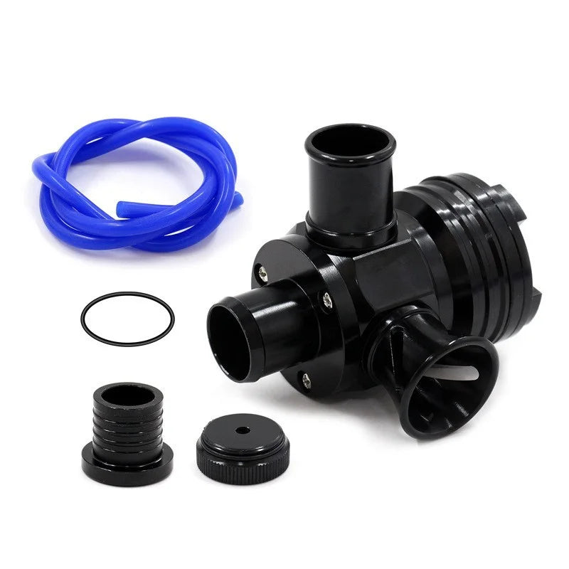 Grundig Diverter Turbo Blow off Valve BOV Boost for VW Audi 1.8T 2.7T Jetta Beetle Black