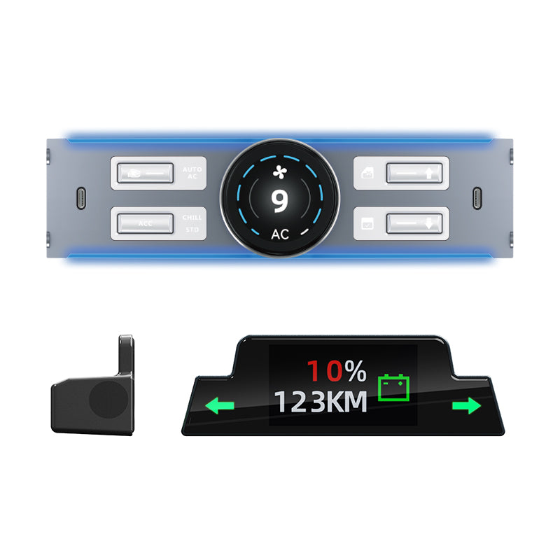 Grundig Smart Knob Gear Shift Dock,multimedia Control for Tesla  21-24 Model Y/21-22Model 3,23+Model 3