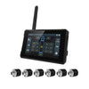 GRUNDIG 860 TPMS, 5 Inch Touch Screen, Multi-Trailer Switching, 6–110 Wheel Monitoring, 200 PSI, Real-Time Tire Pressure & Temp Alerts