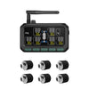 GRUNDIG D550 TPMS for RVs & Trucks, 6–40 Wheel Monitoring, 200 PSI, Independent Axle Pressure Alerts Setup, Real-Time Tire Pressure & Temp Alerts