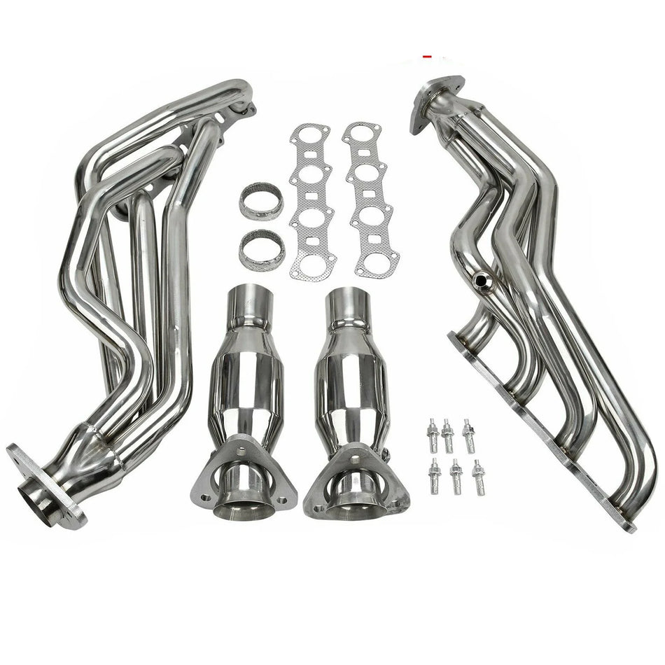 Grundig Stainless Exhaust Headers for 1999-04 Ford F150 4WD RWD 5.4L Modular V8