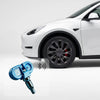 GRUNDIG TPMS for Tesla, 116 PSI, Bluetooth BLE 2.4GHz, Real-Time Tire Temperature & Pressure Alerts, for Tesla Model 3/Y/S/X produced in 2021 and later