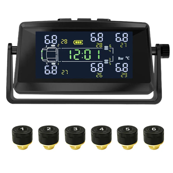 GRUNDIG Solar Powered TPMS, 6-Sensor