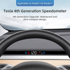GRUNDIG Head-up-Display Mini-HUD für Tesla Model 3/Y, integriertes LCD-Tachometerdisplay